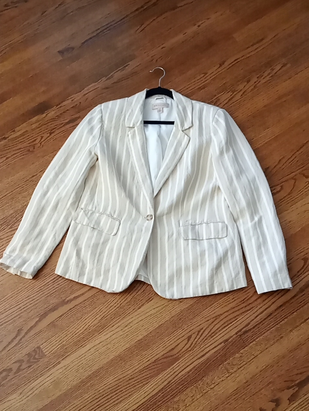 Philosophy Linen/viscose Blazer Size large PTP 21.5"